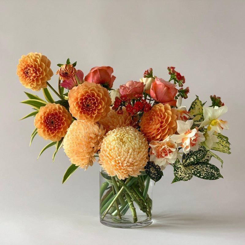 Tangerine - Herbivore Florals