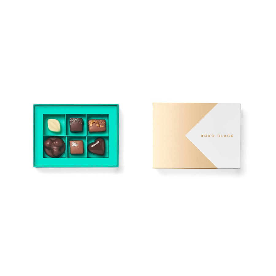 Koko Black Chocolatier's Gift Box 6 Piece